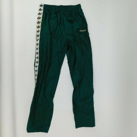 ADIDAS Rare Vintage Trefoil Stripe Track Pants - Picture 7 of 8